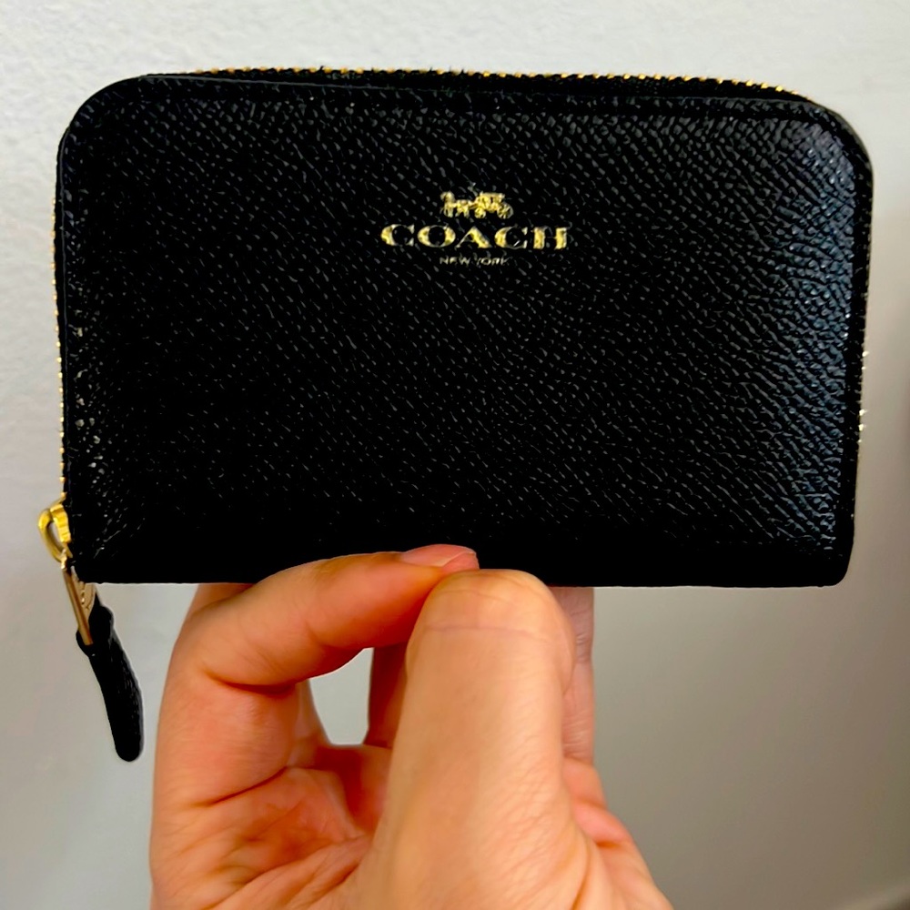 Coach leather wallet